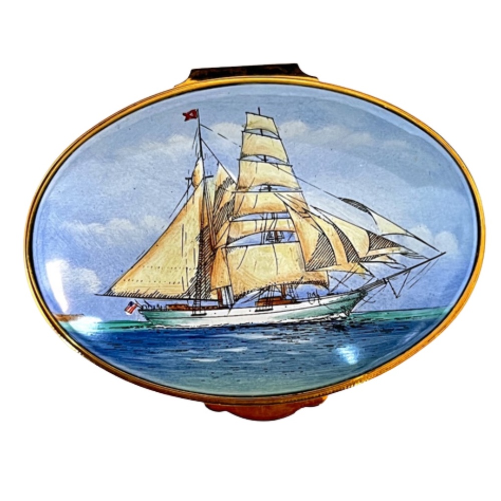 Staffordshire Enamels Pill Box - Picture 6 of 16